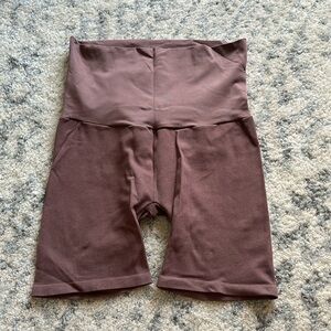 Isabel Maternity by Ingrid & Isabel Brown Bike Shorts